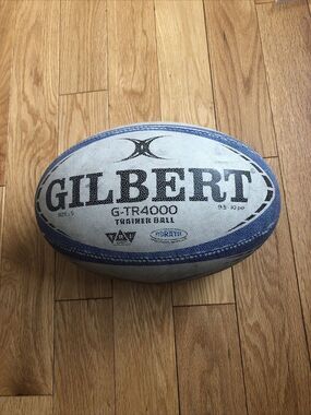 Gilbert G-TR4000 Rugby Trainer Ball - Size 5 See Pictures Good Practice Ball